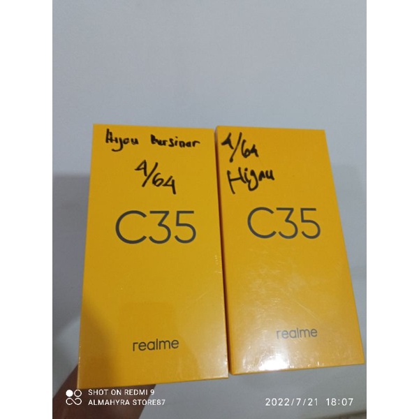 REALME C35 4/64 GARANSI RESMI