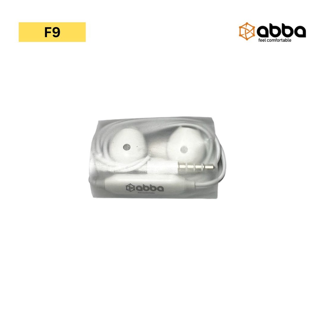 ABBA F9 EARPHONE GREAT SOUND CABUTAN