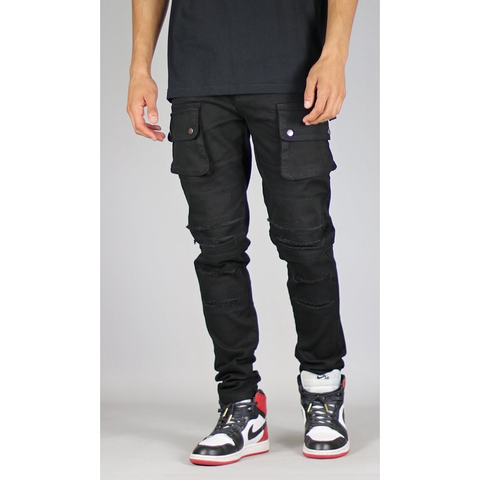 Hyperdenim Black Cargo Pants 100% Authentic