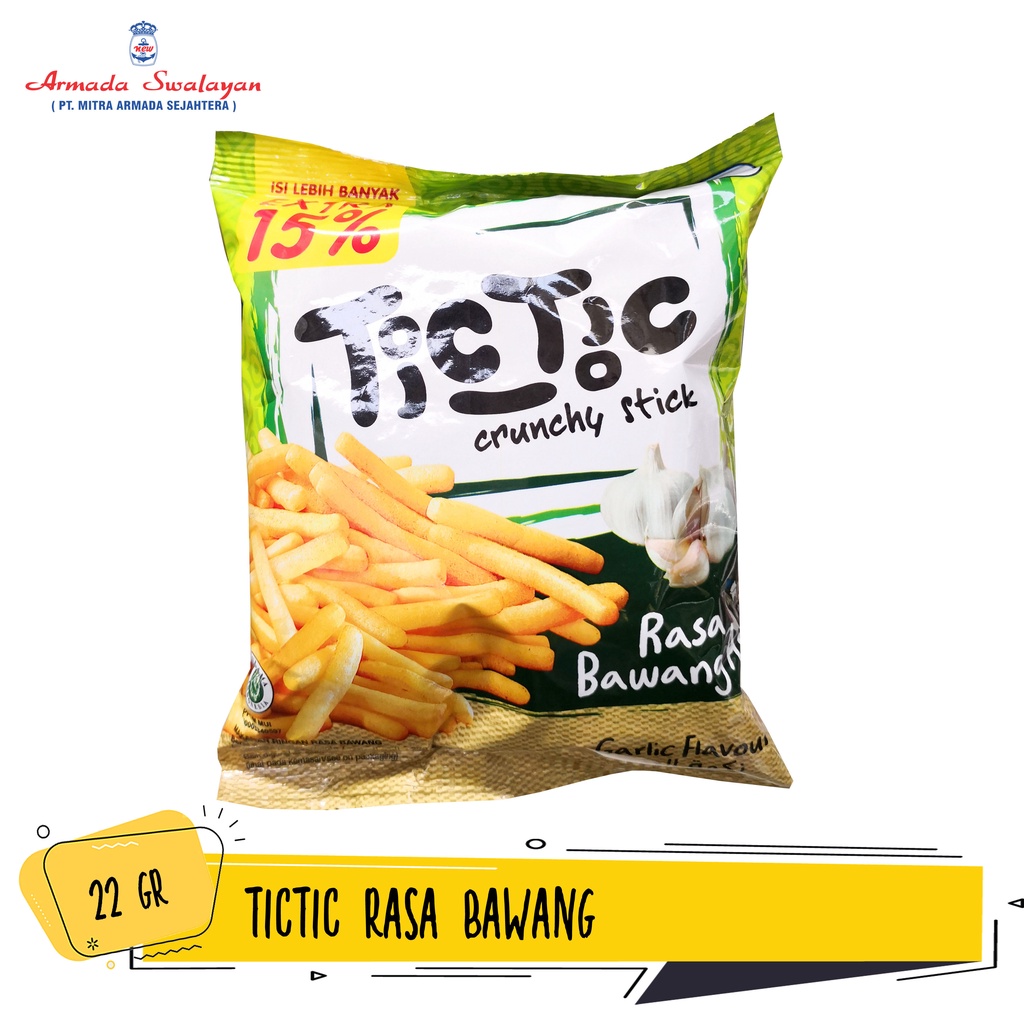 

Tic Tic Rasa Bawang 22g