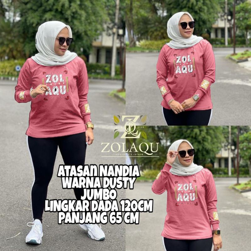 KAOS ZOLAKU NANDIA JUMBO XXXL LD 120 CM