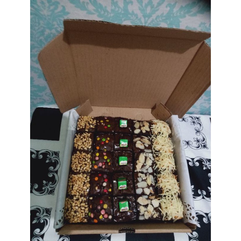 

Fudgy Brownies Sekat