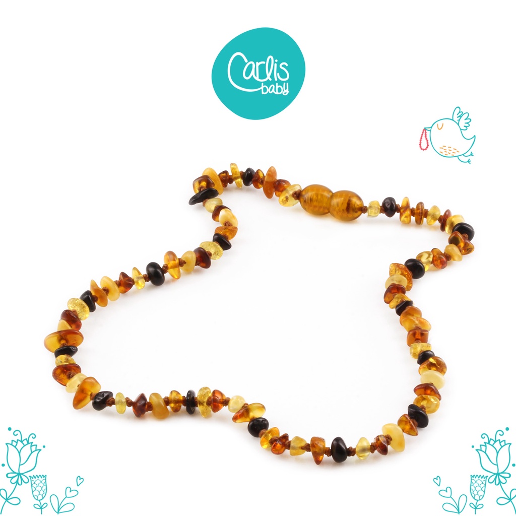 Kalung amber bayi &amp; anak by Carlis Baby. Multicolour Chips CH1/CH2/CH3