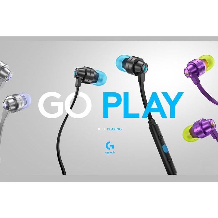 Logitech G333 In-Ear Gaming Earphone Type C