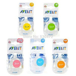 Avent Nipple Dot Classic Wide Neck