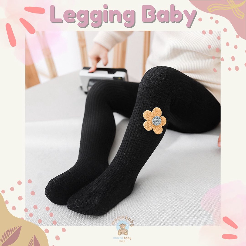 MBSS - LEGGING PRECIOUS FLO Legging tutup kaki bayi /legging bayi import motif bunga baru