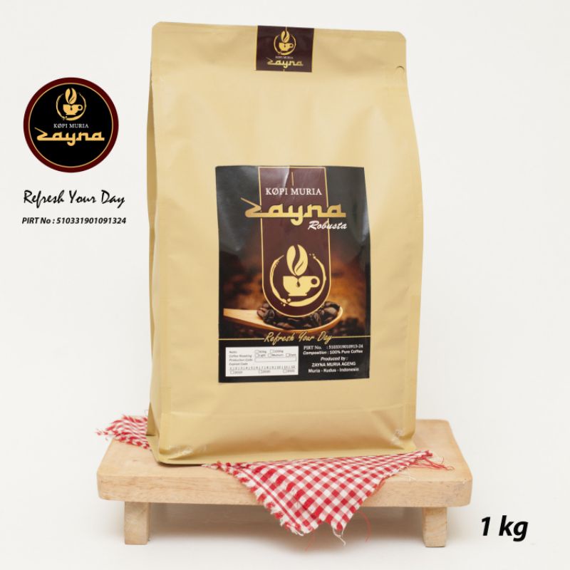 

Kopi Muria ZAYNA Robusta Bubuk 1kg