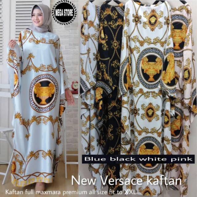 NEW VERSACE TARTAN GAMIS SYAR'I PREMIUM MATT.FULL MAXMARA