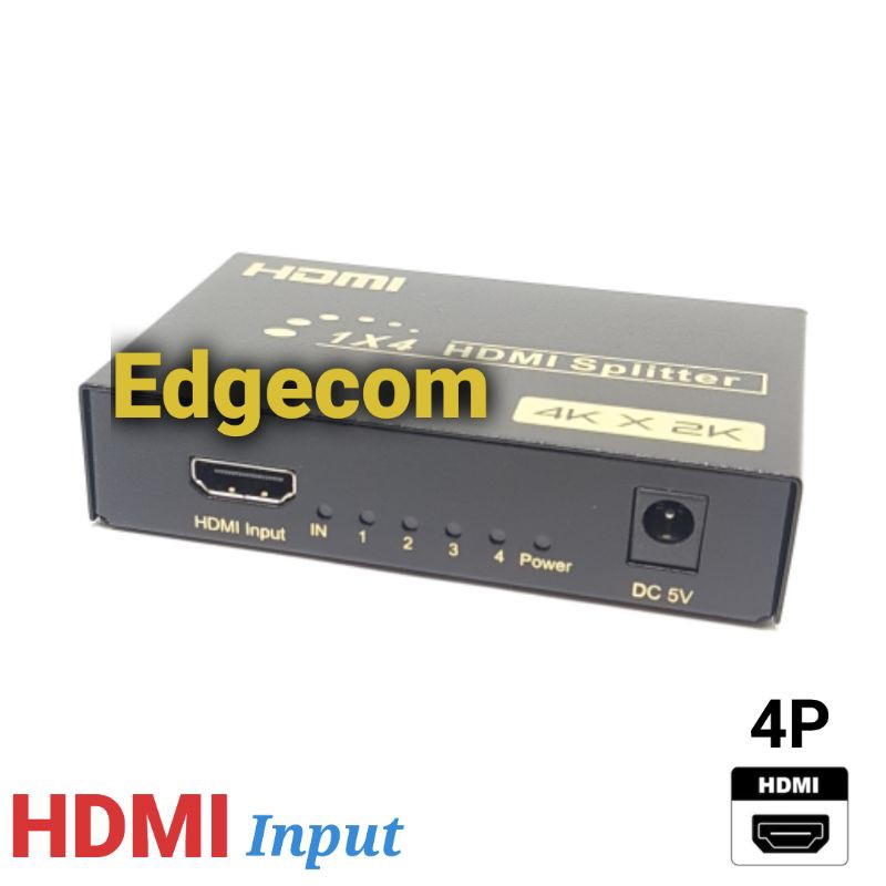 HDMI Splitter 4 Port 4Kx2K 3D