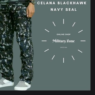 7 7 SALE GROSIR  CELANA  BLACKHAWK PANJANG LORENG NAVY SEAL 