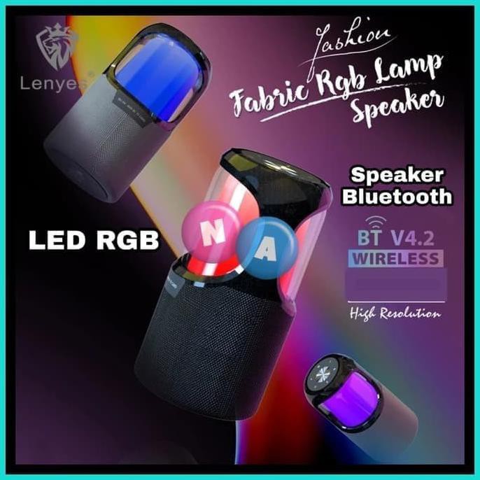 Ns - Speaker Bluetooth Original Lenyes Smart Led Rgb Waterproof S807 Outlet.Bumiii