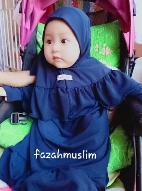 Gamis bayi perempuan newborn akikah aqiqah baby baju muslim