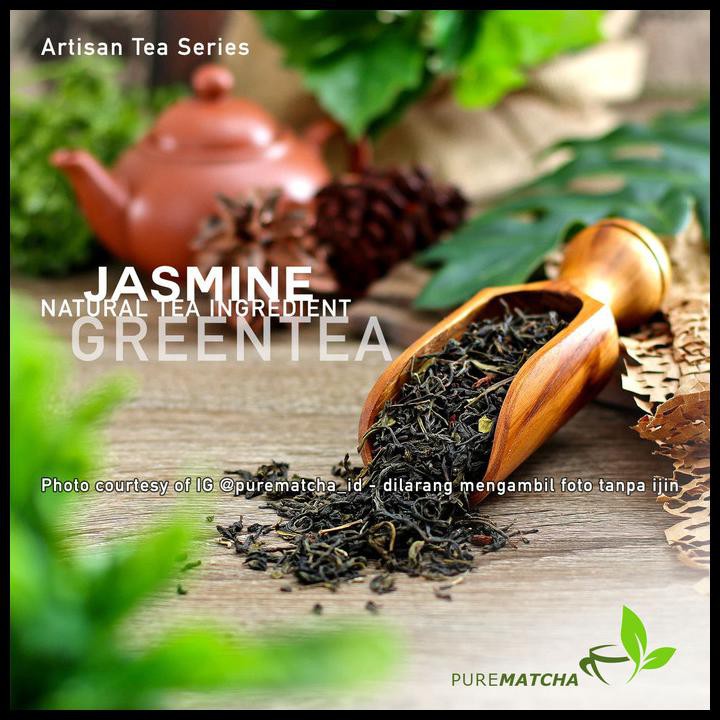 

Artisan Tea Cafe - All Natural Jasmine 500G Green Tea Teh Hijau Melati