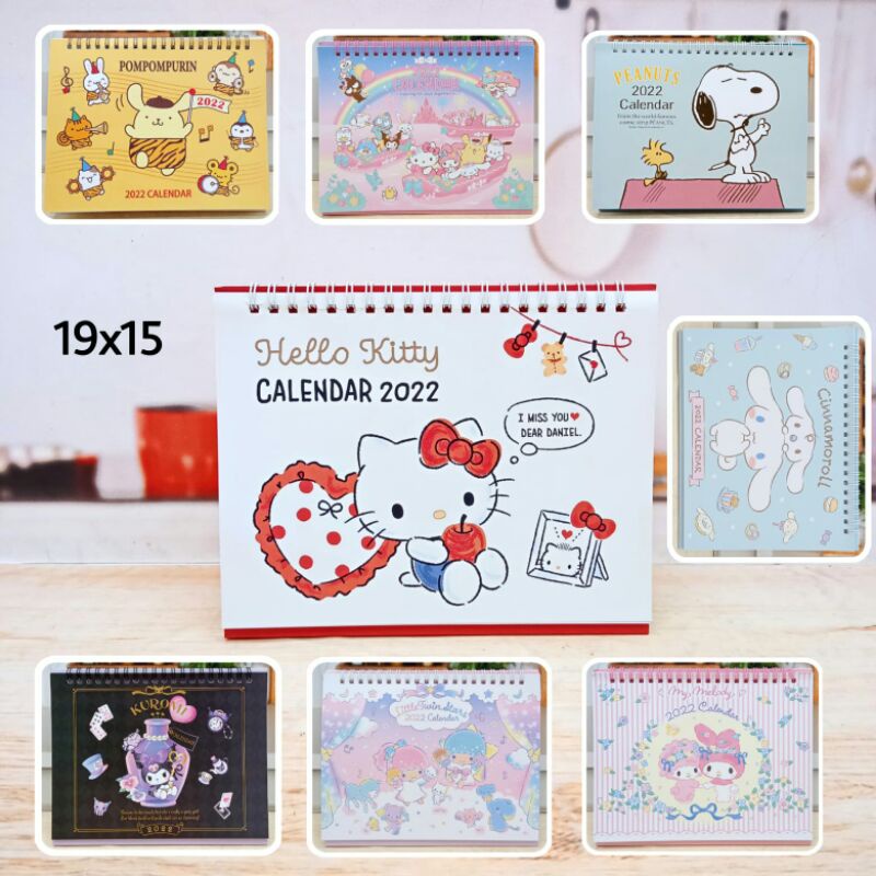 

Kalender hello kitty 2022 Calendar karakter ori sanrio