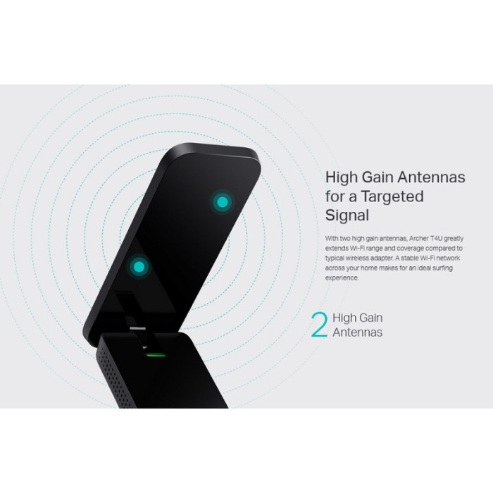TP-Link Archer T4U AC1300 Wireless MU-MIMO USB Adapter