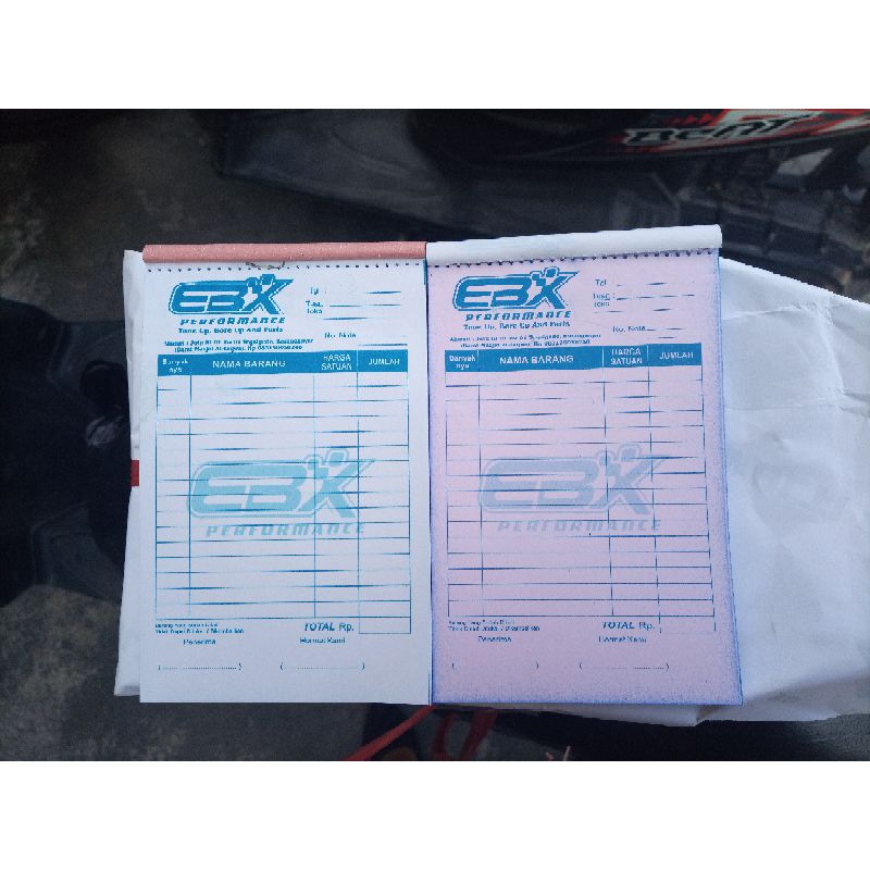 

NOTA PENJUALAN 1/4 CUSTOM LOGO / NAMA USAHA