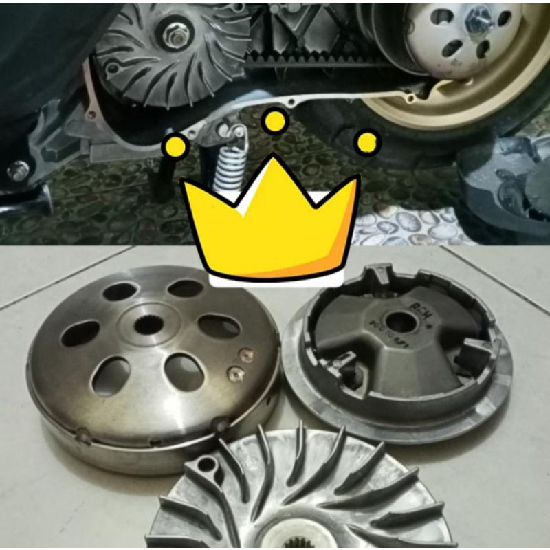 PART UPGRADE CVT V2 NMAX, NEW NMAX 2020 UP, AEROX, NEW AEROX DAN LEXI