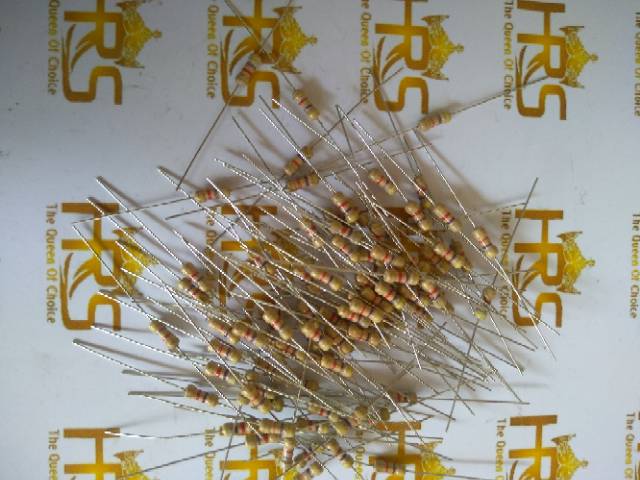 resistor seperempat watt 0.25 nilai custom