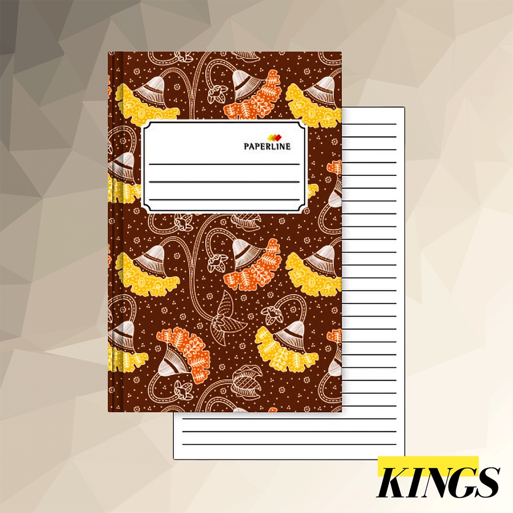 

Paperline Buku Tulis Hard Cover / Sampul Tebal Oktavo 100 A6