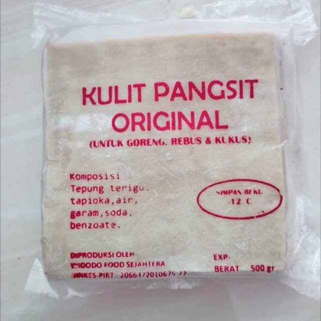 

Kulit pangsit original