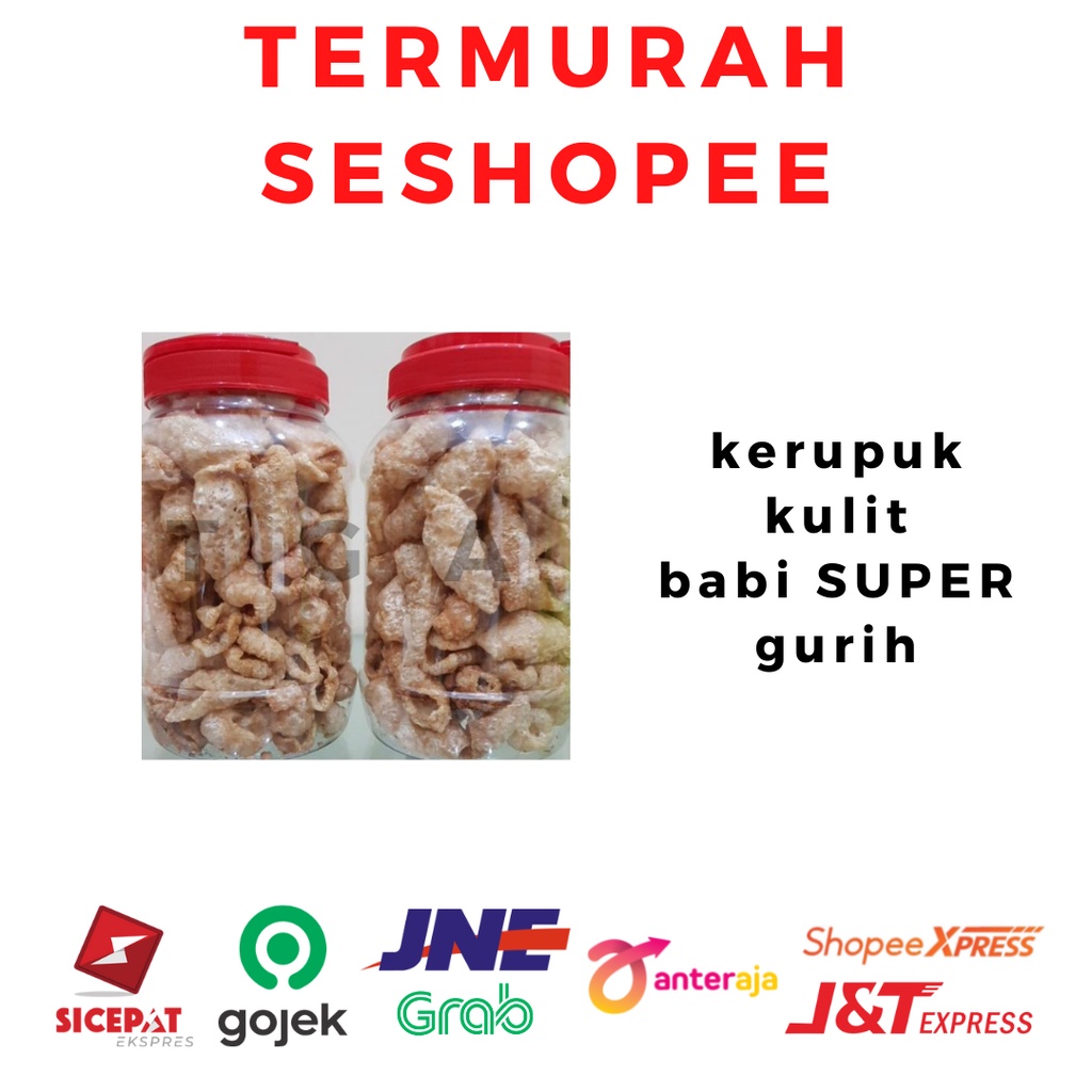 

kerupuk kulit babi SUPER gurih