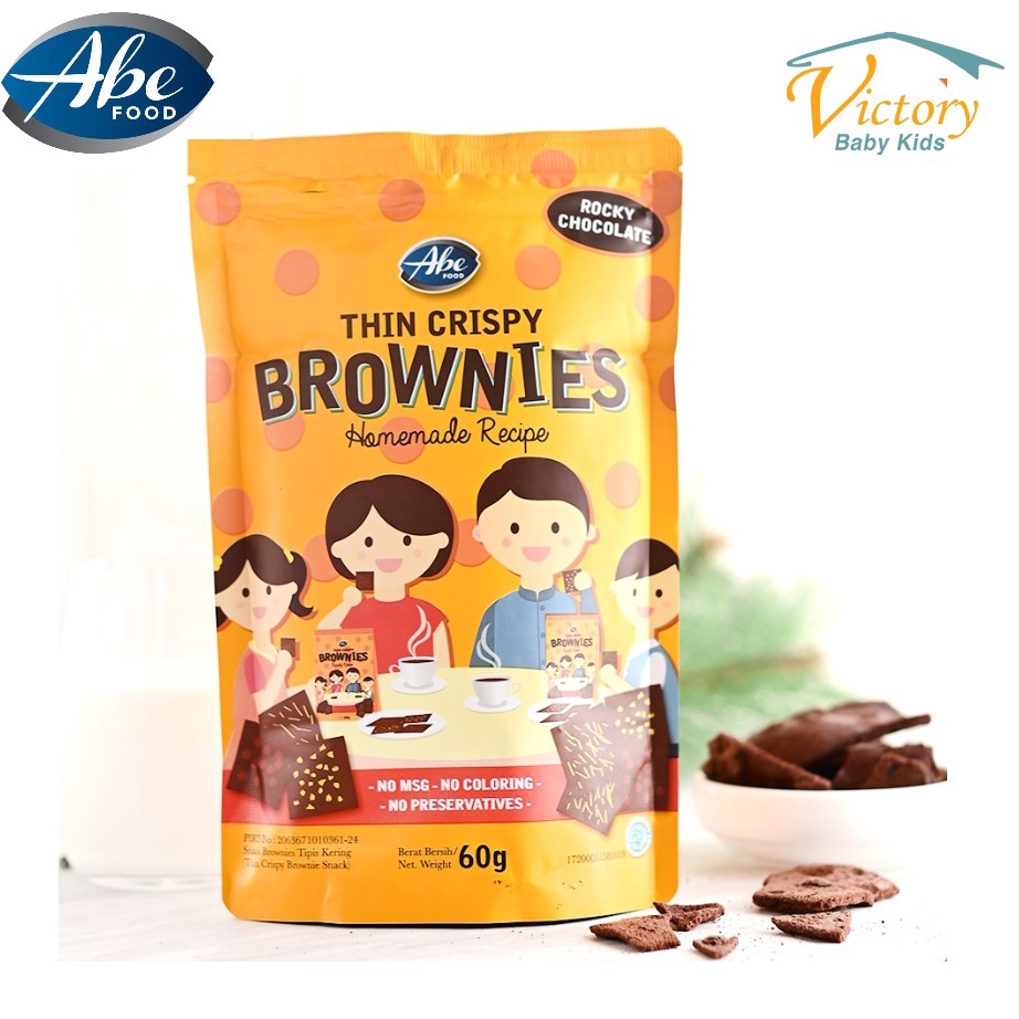 

Abe Food - Thin Crispy Brownies Rocky Chocolate 60g