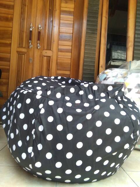 Bean bag pumkin komplit siap duduk