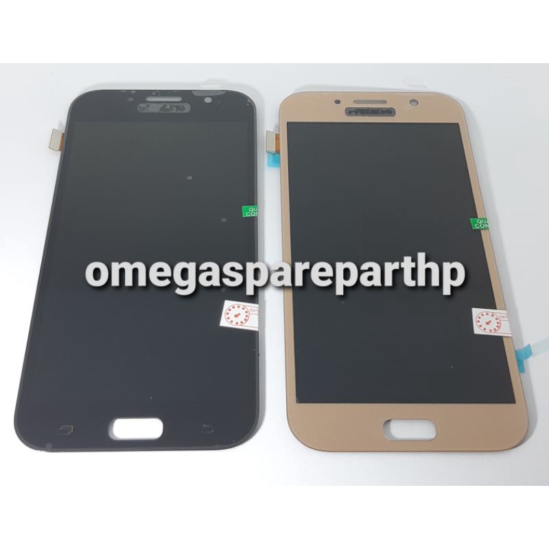 LCD+TS SAMSUNG A720 / A7 2017 ORI HITAM