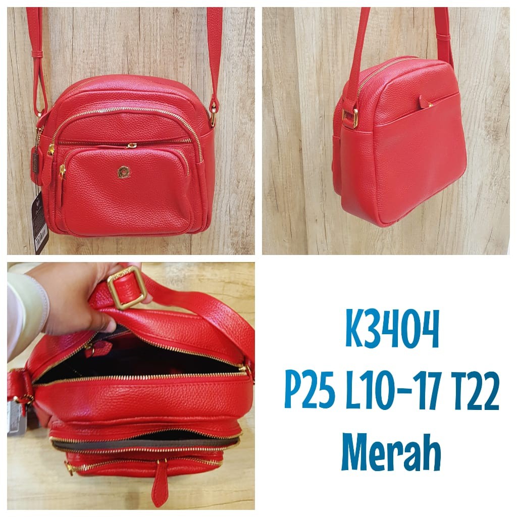 Tas Papillon Original K3404 Merah