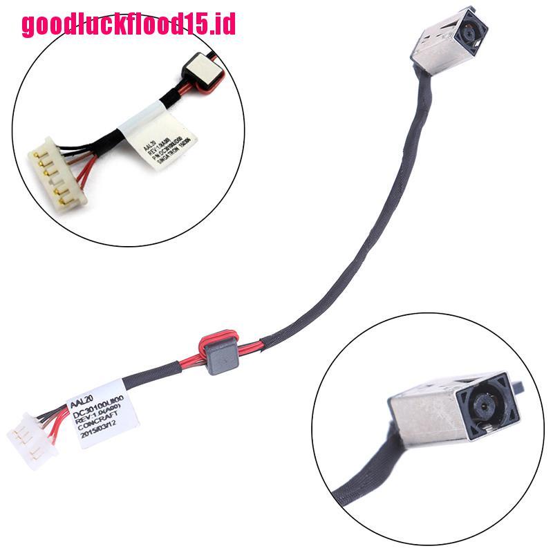 {LUCKID}DC power jack cable socket for dell inspiron 14-5455 15-5558 KD4T9 DC30100UD00