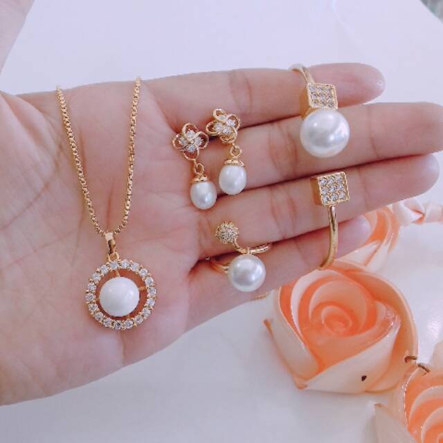 SET XUPING PERMATA PUTIH / SET XUPING MURAH / XUPING ASLI