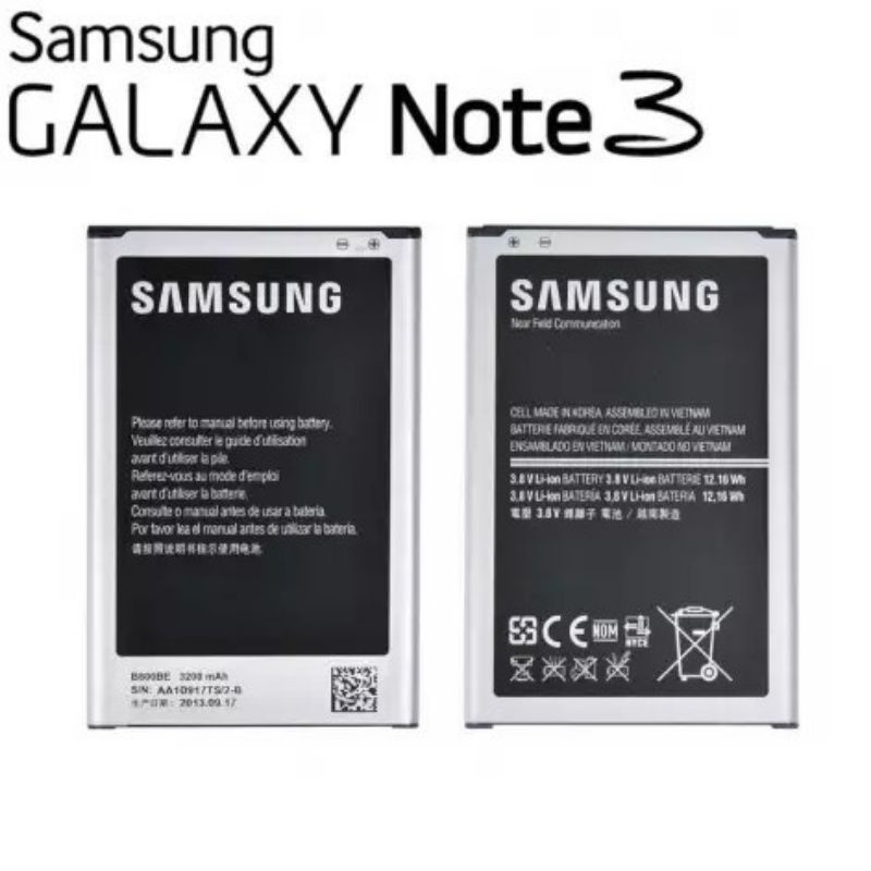 BATTERY SAMSUNG NOTE 3 ORIGINAL KUALITAS TOP