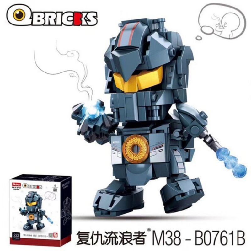Lego Block Robot Pacific Rim Jaeger
