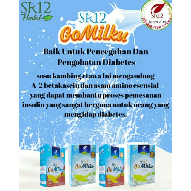 

SR12 GOMILKU SR12 VANILA 600gr/susu kambing etawa