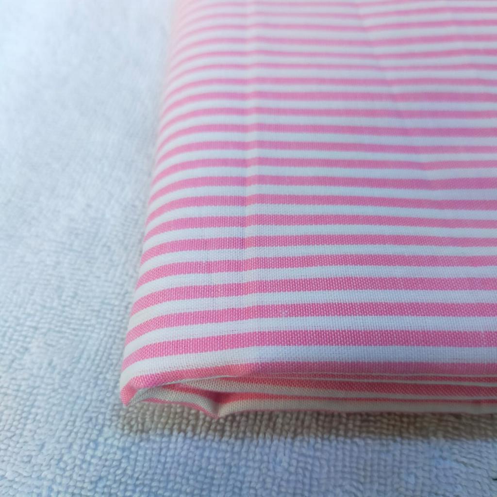 Kain Katun Yarndyed Motif Garis Stripe /Kain Salur Lebar 150cm Kain Katun Jepang Tokai Senko Salur Kecil (HAARGA PER 50CM X 150CM)