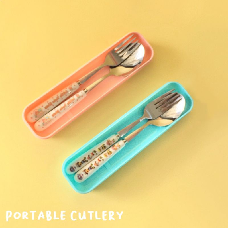 Portable Cutlery Set Corak