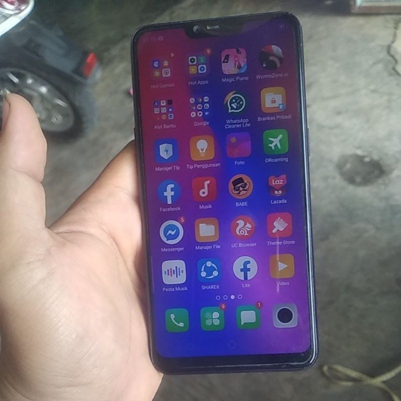 oppo a3s second ory seken no minus