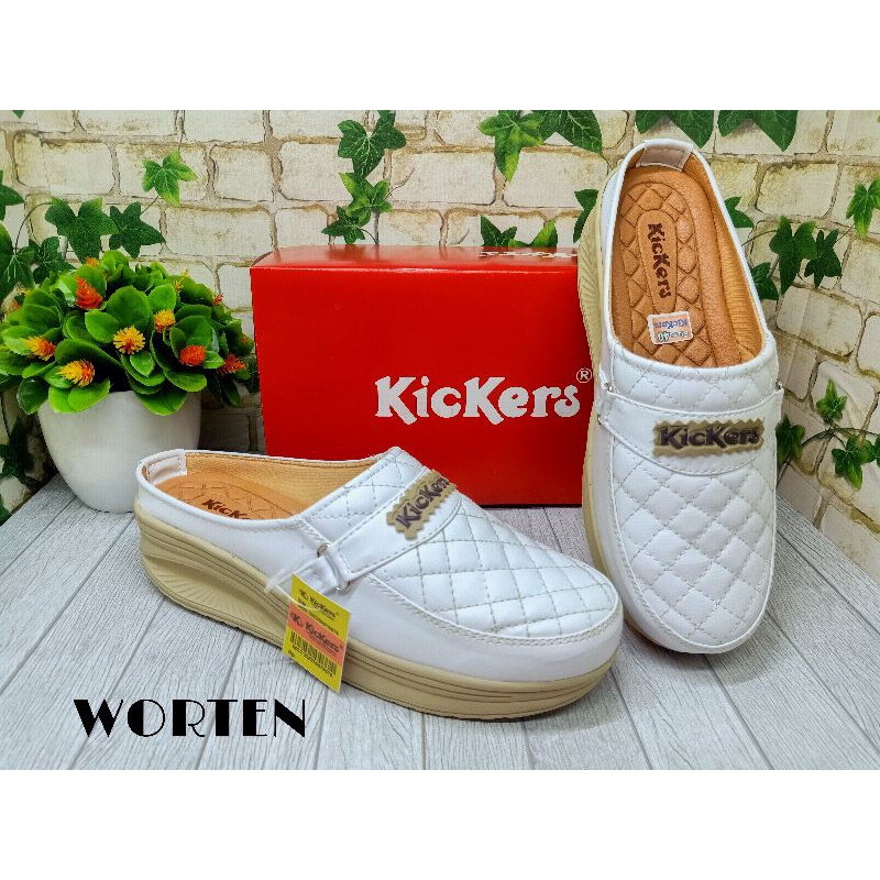 Sepatu sandal wedges kickers terbaru/Sandal wedges wanita terbaru