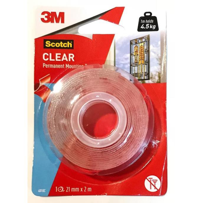 

[[BISA COD]] 3M Scotch Double Tape VHB Mounting Transparan 4010C BERGARANSI Kode 571