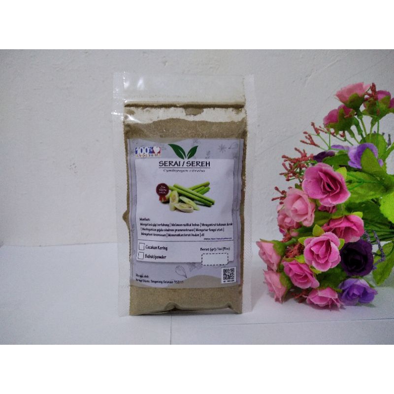 

Daun Sereh Bubuk / Serai Kering Asli 50gr