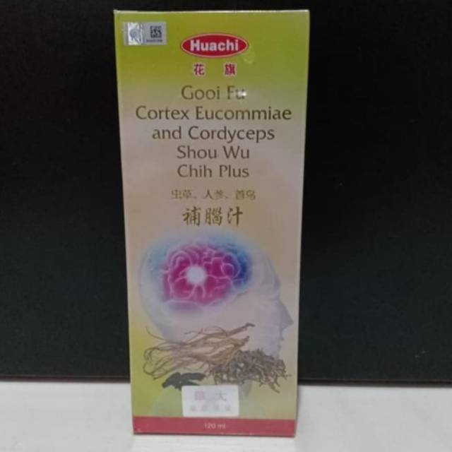 Gooi Fu Cortex Eucommiae and Cordyceps Shou Wu Chih Plus Vitamin Otak Susah Tidur