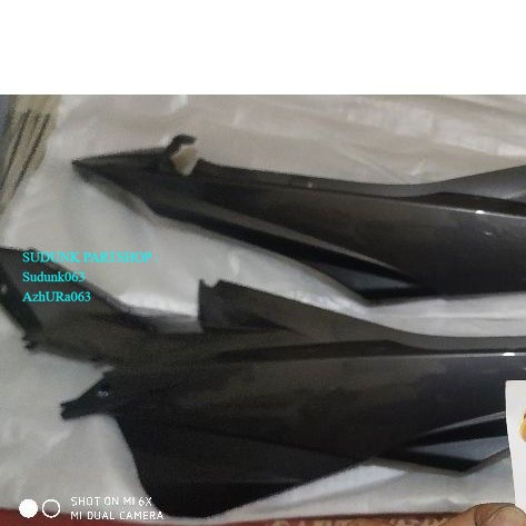 cover body satria Fu Facelift FL abu abu ori sgp