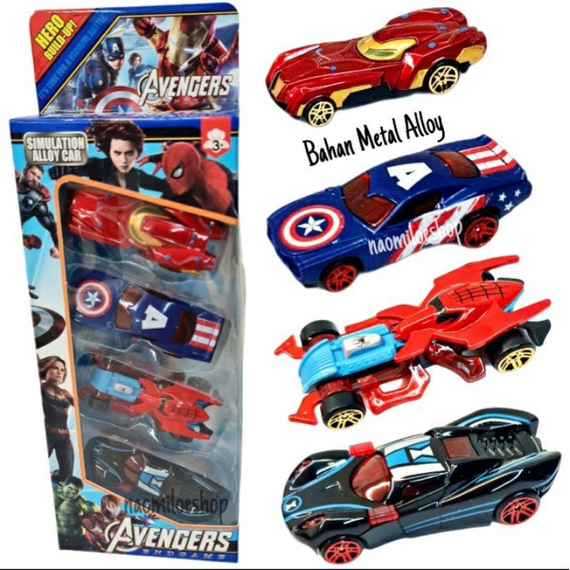 mainan mobil diecast avanger bahan metal alloy murah