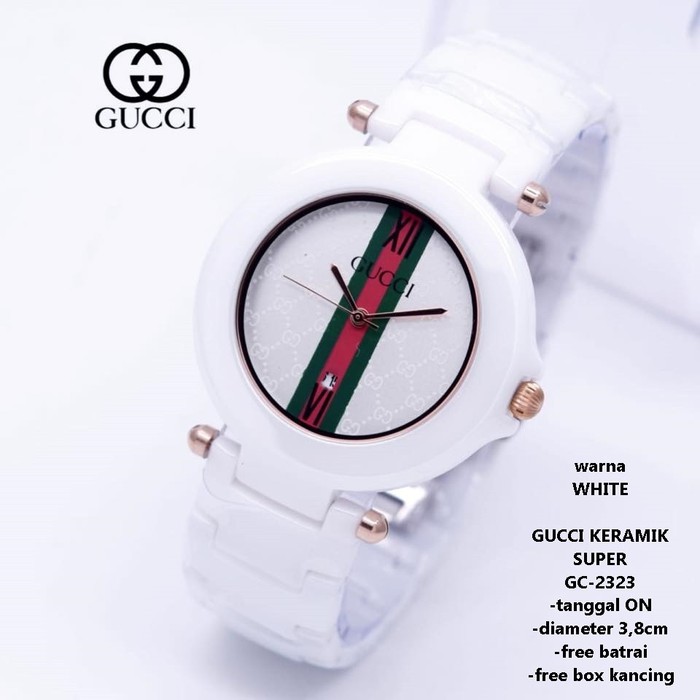 Jam Tangan Wanita Import Termurah SW99 Jam Tangan Wanita Gucci SUPER New Model GC2323 Original