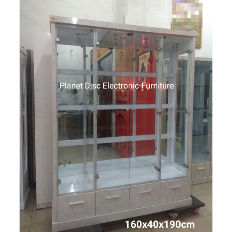 [KHUSUS KOTA MEDAN] Lemari Hias  Lemari Cristal  Lemari Pajangan  Lemari Kaca  Lemari Estalase