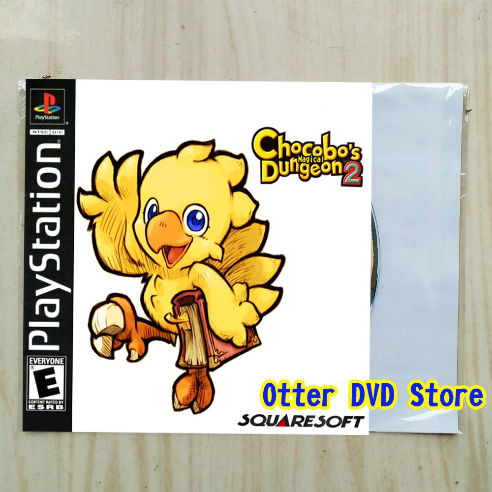 Kaset CD Game Ps1 Ps 1 Chocobo Chocobos Magical Dungeon 2