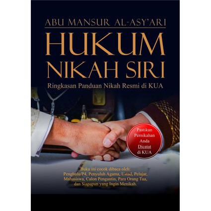 Buku Hukum Nikah Siri - Deepublish