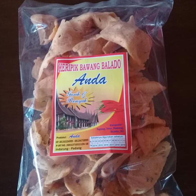 

Lezat Kerupuk Bawang Alami