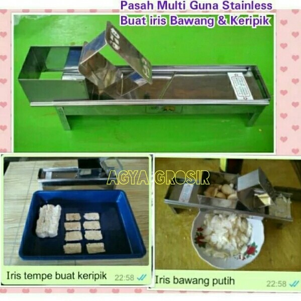 PROMO ALAT POTONG TEMPE /ALAP PEMBUAT TEMPE KERIPIK