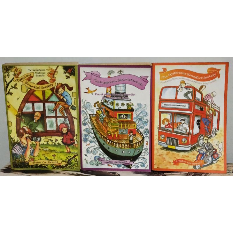 Novel Terjemahan - The Mysterious Benedict Society #1-3